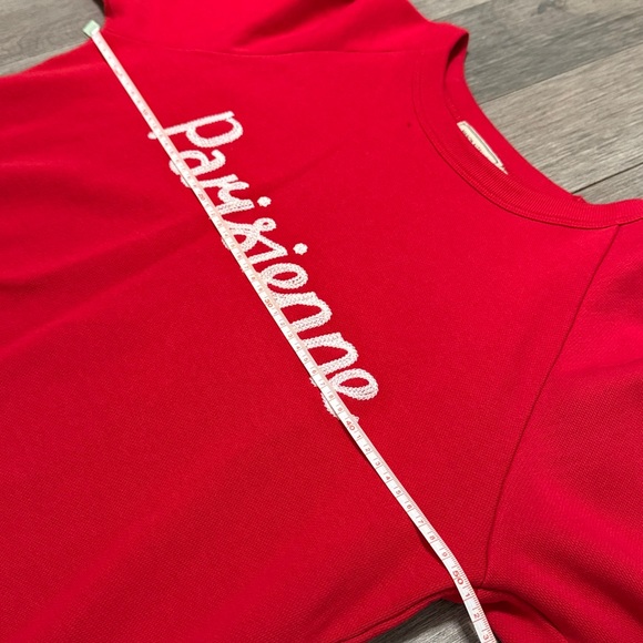Maison Kitsuné Red Crewneck - Picture 7 of 11
